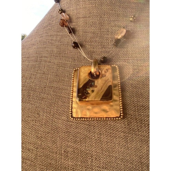 KC Kenneth Cole Fashion Necklace Beaded Statement Collar - Picture 12 of 12